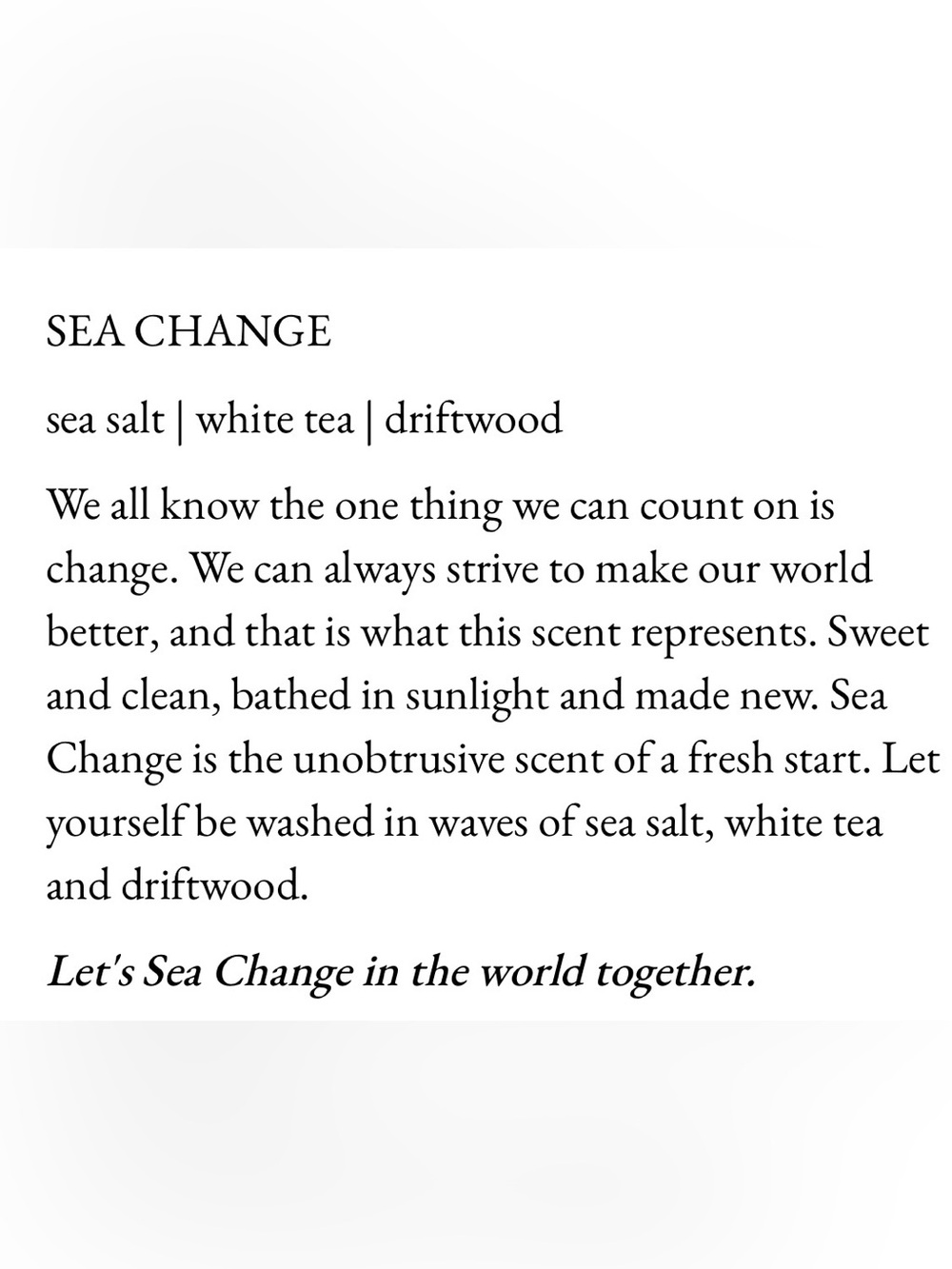 NWT! Mersea Sea Change Reed Diffuser - Picture 2 of 4